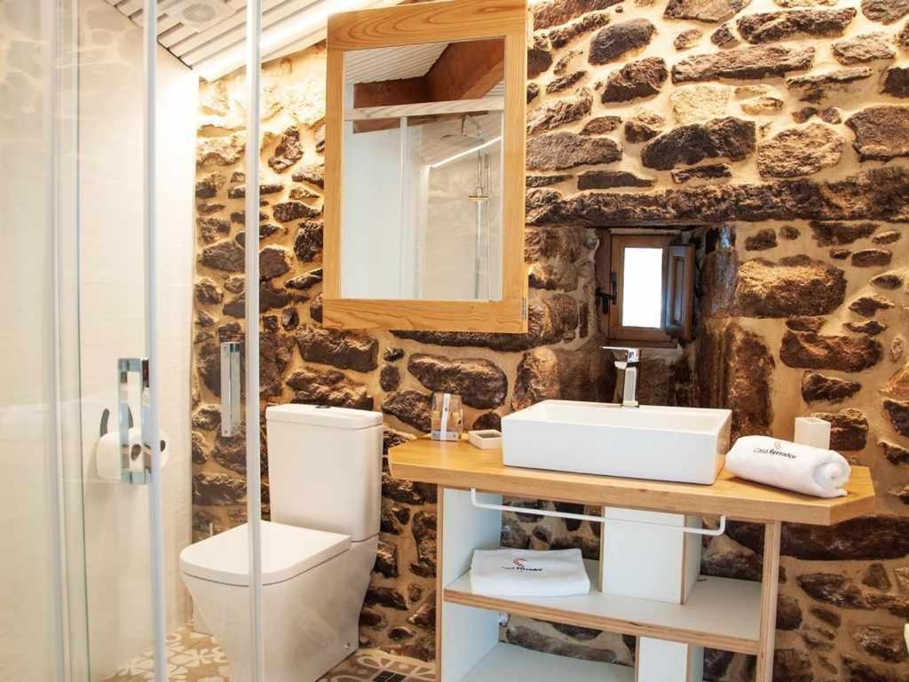 A Forxa Casa Ferrador Ribeira Sacra Apartment Sober Luaran gambar
